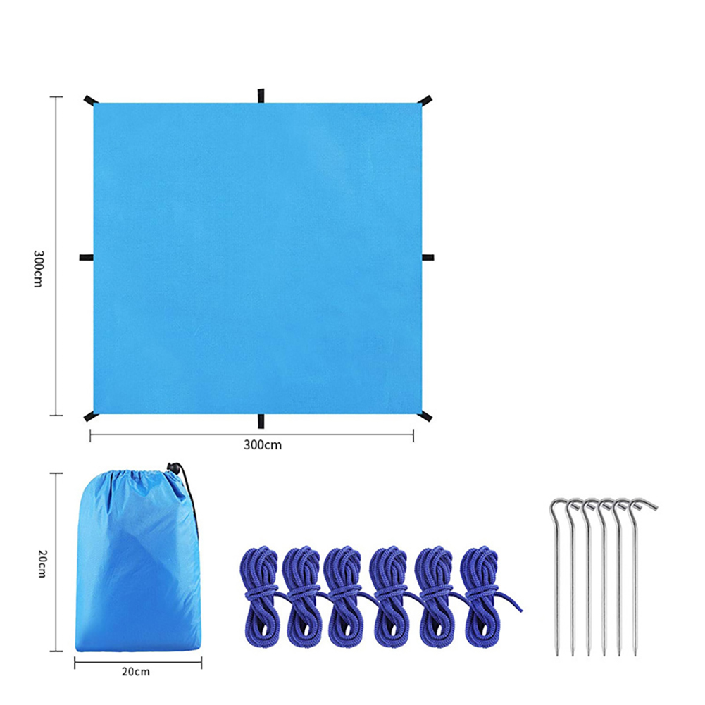 Cheap Goat Tents Waterproof Canopy Tent Uv Protection Sunshade Multifunctional Tent Ultralight Garden Canopy Shelter For Outdoor Camping Tourist   